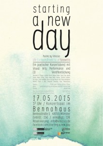 Starting a new day - Poster, 2015  
